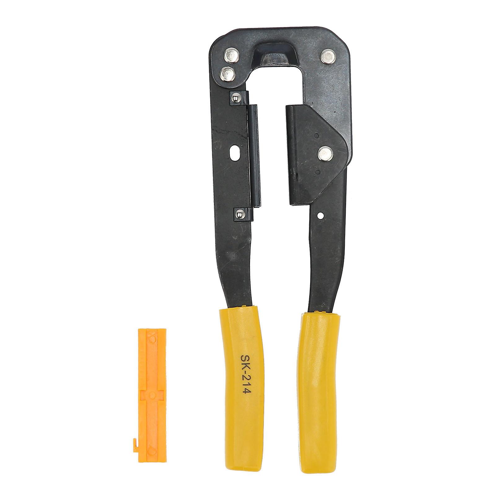 SK‑214 High Carbon Steel Flat Cable Crimping Tool with Die Holder