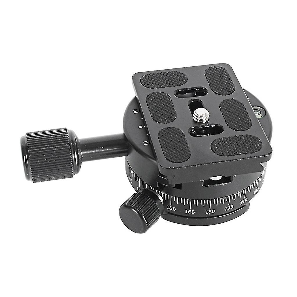 Panoramic Shooting Qr Clamp Tripod Monopod Quick Release Plate Mount Plate Clamp Set Arca-swiss With 1/4 & 3/8 Screws