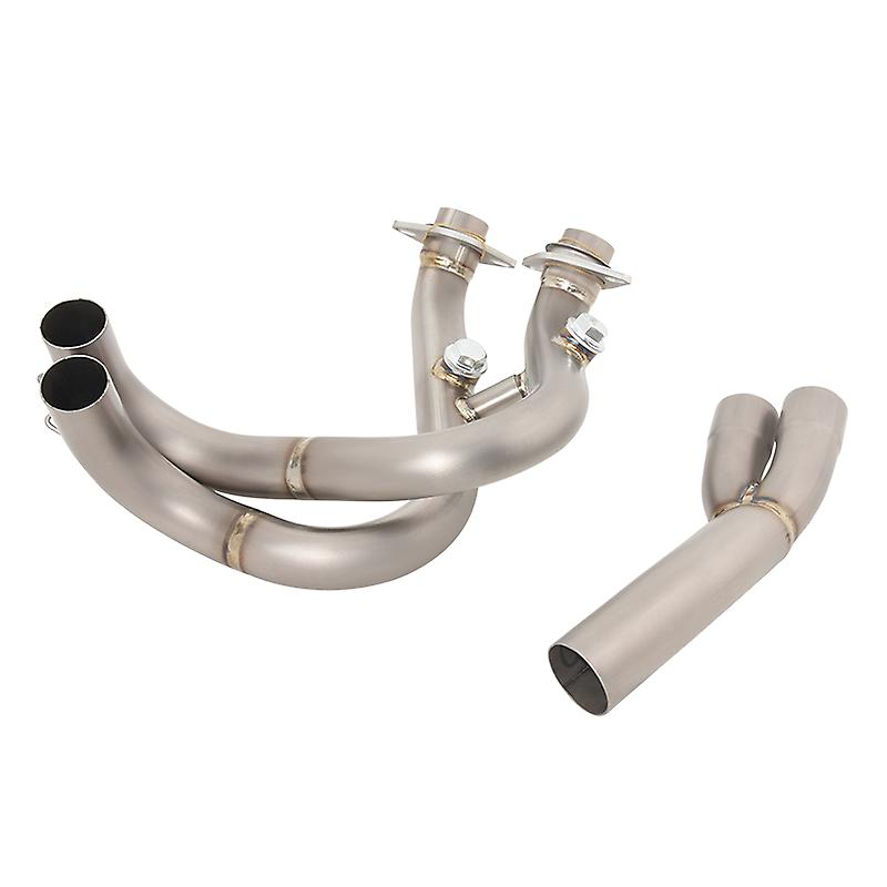 For CFmoto NK400 NK650 400GT 650GT 400TR 650TR 2019 - 2023 Motorcycle Exhaust Escape Retrofit Titanium Alloy Front Link Pipe
