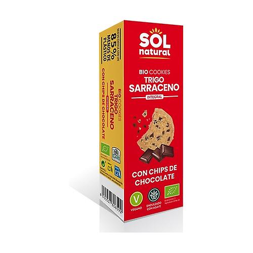 Organic buckwheat and chocolate cookies 170 g
