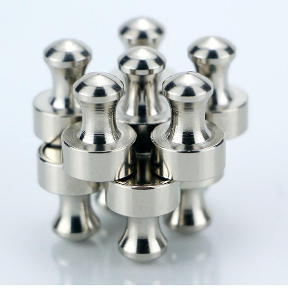 Steel Magnetic Push Pins, Strong Magnets For Fridge, Bathroom, Kitchen Locker,