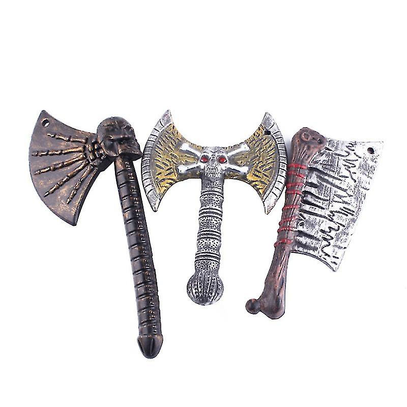 3pcs Halloween Plastic Weapon For Halloween Decorations