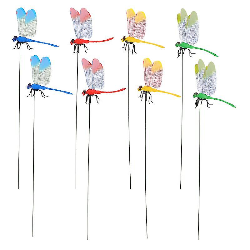 8pcs Dragonfly Model
