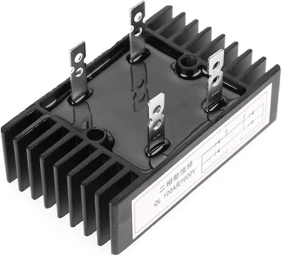 2 Phase Diode Bridge Rectifier 100A 1600V Voltage High Power Bridge Rectifier Full Silicon Diodes Br