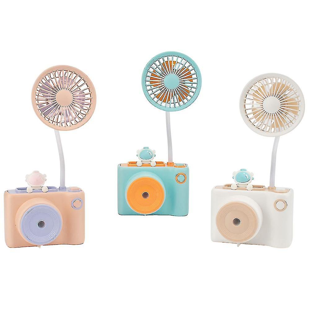 Multifunctional Small Fan Small Fan With Pencil Sharpener Portable Mini Fan