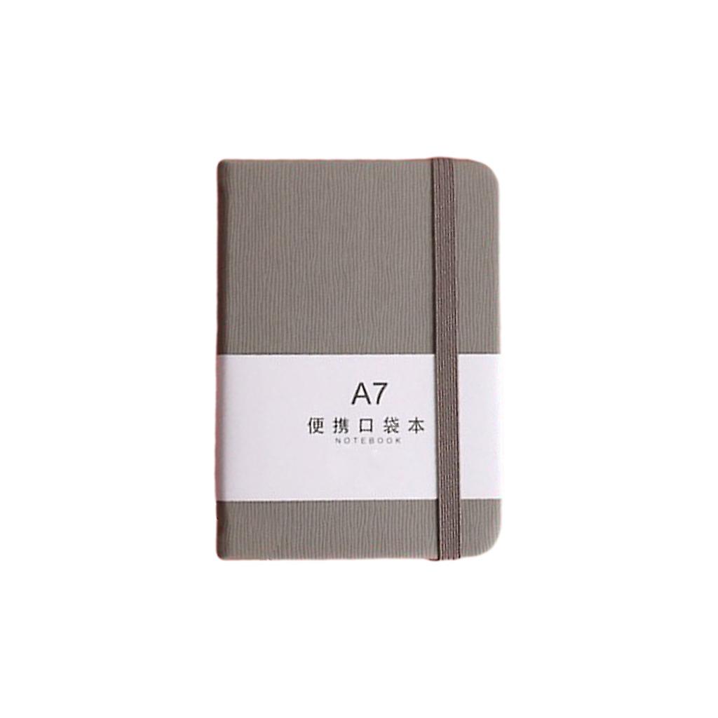 A7 A6 Retro Notebook Pocket Spring Clip Notepad Notebook Student Writing Supply