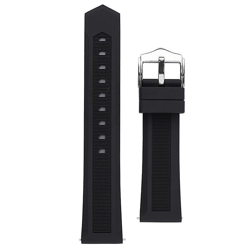 Silicone Smart Quick Release Universal Strap With on/off Raw Lugs
