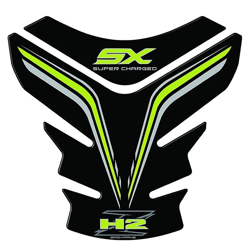 For Kawasaki Zh2 Sx 2018-2022 Reflective Three-dimensional Protective Sticker Decal Tank Pad Protector Decal