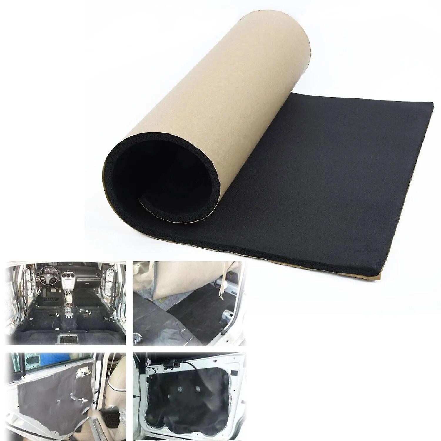 Rubber +plastic Car Auto Van Sound Proofing Deadening Insulation Foam 30cm*50cm*6mm Sound Proof Insulation Foams