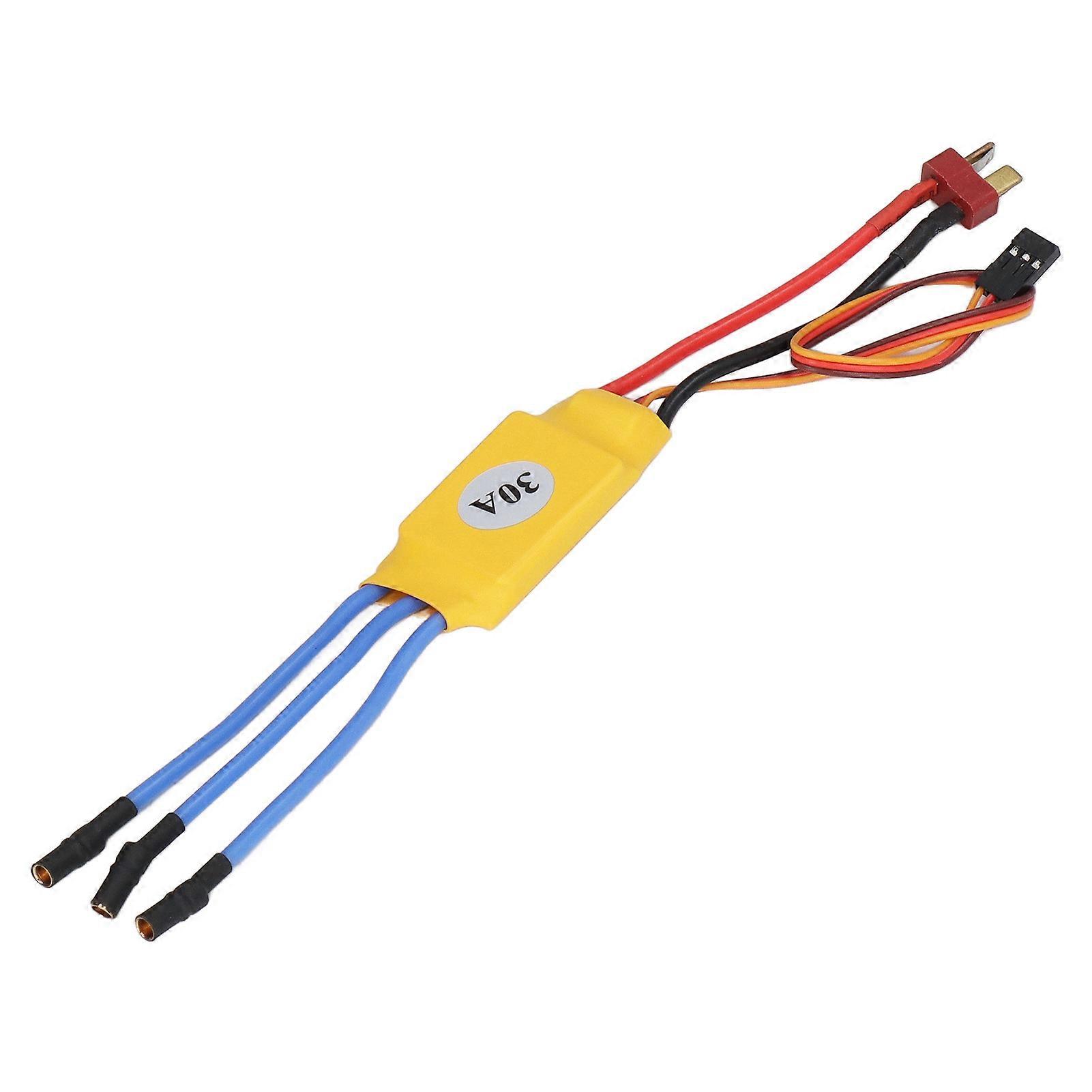 Brushless Motor ESC 30A High RPM Multi Protections Auto Throttle Adaptation Brushless Motor Electric Speed Controller
