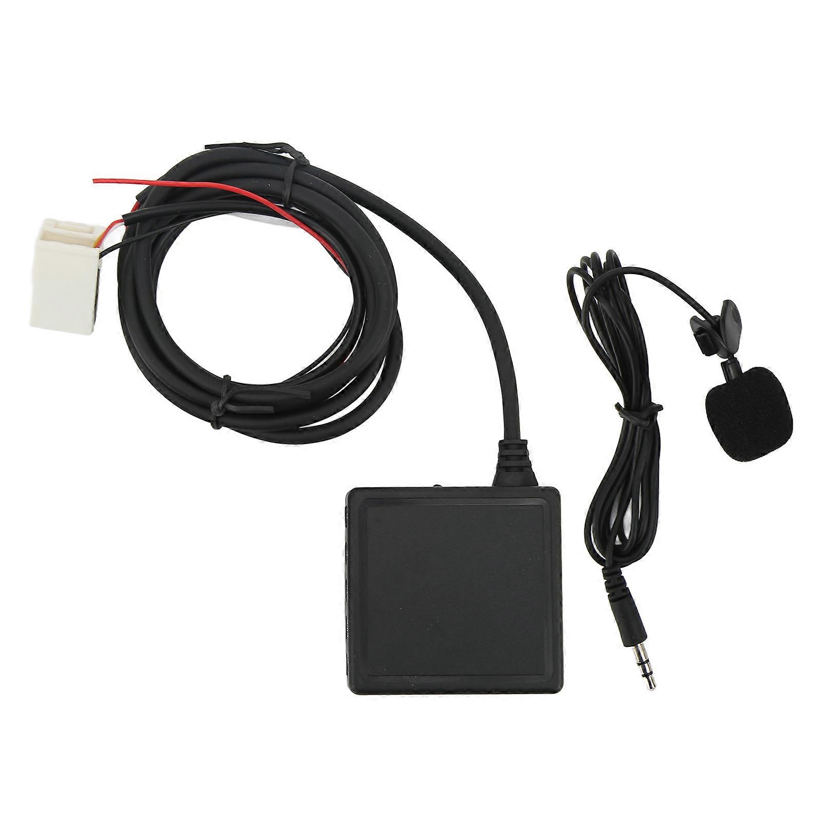 Bluetooth Adapter AUX IN Amplifier Noise Filter Wireless Audio Hands Free Calling Adapter Replacement for Mercedes?Benz