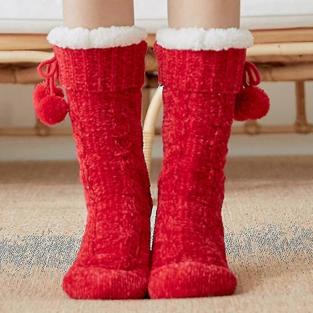 المرأة الحرارية اصطف الجوارب العجل شبشب الكلمة السرير الشتاء أكثر دفئا جورب