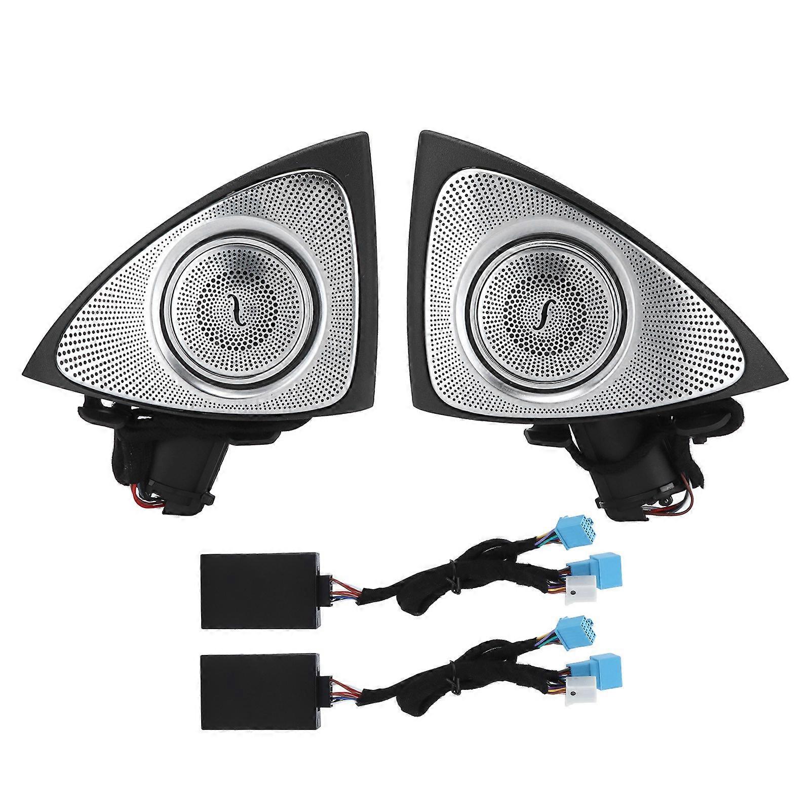 7 Color 3D Rotating Tweeter With LED Ambient Lighting Replacement for MercedesBenz SClass W222 20142017 E2U911