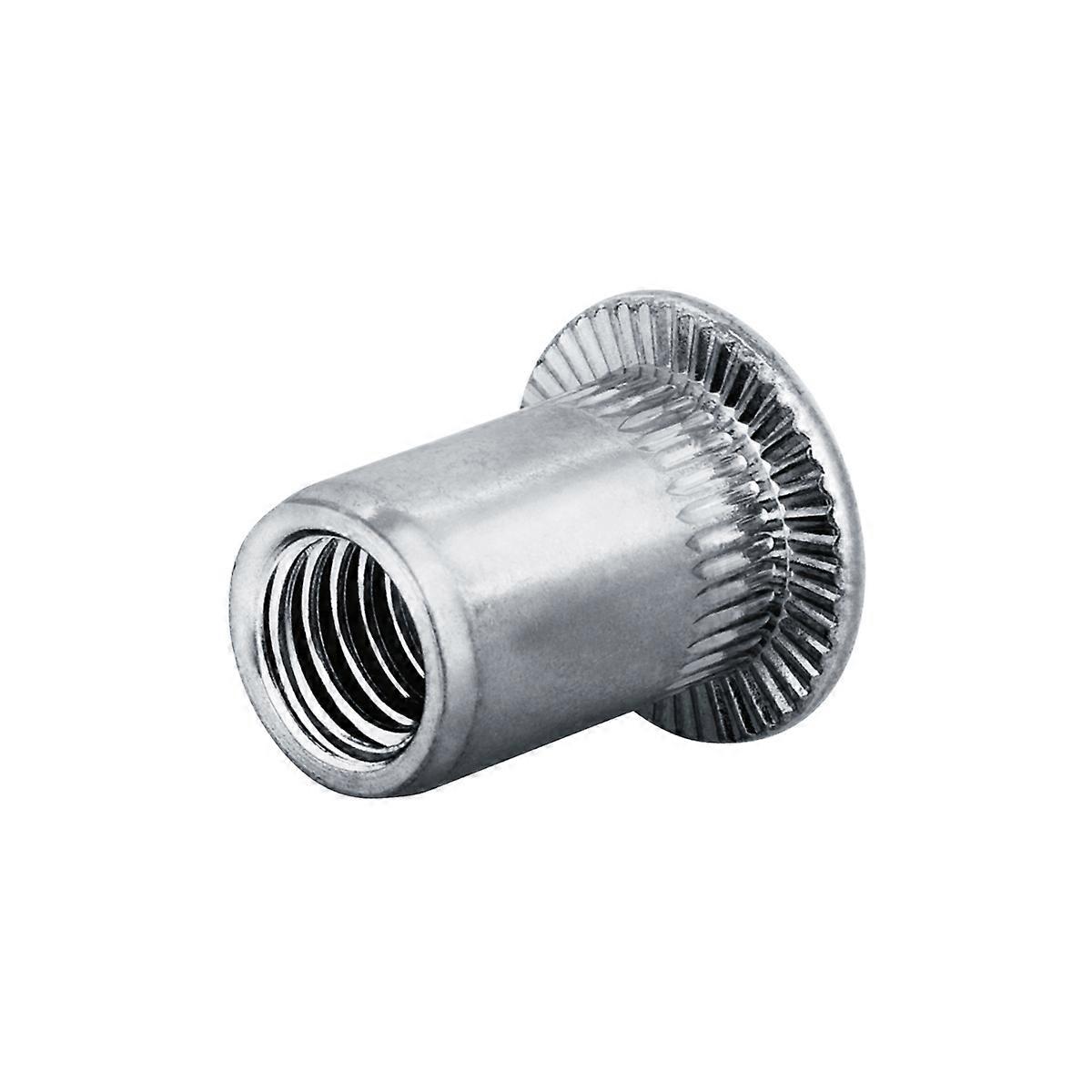 250 x Piulițe nituri oarbe M 5 - Aluminiu AlMg 5 [ AISI 5056 ] (Ø x L) 6,9 mm x 15,0 mm - Cap cupolă Capăt rotund deschis - GO-NUT - 7550520002 - Piulițe nituri 