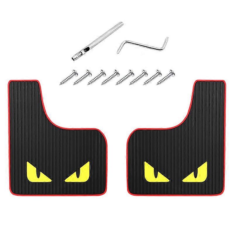 Universal Car Mudguard  Front Rear Wheels Mud Flaps PP Splash Fender Guards For Car SUV Off-road Truck Auto Accessories