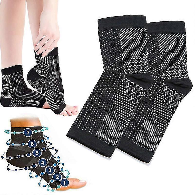 1 Pair Dr Sock Soothers Sock Anti Fatigue Compression Foot Sleeve Brace Support