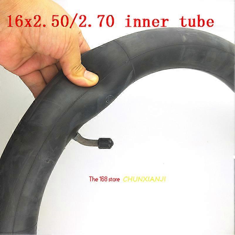 Lightning Shipment 16x2.50/2.70 Inner Tube With Bent Valve Stem For Electric Bikes Good Quality