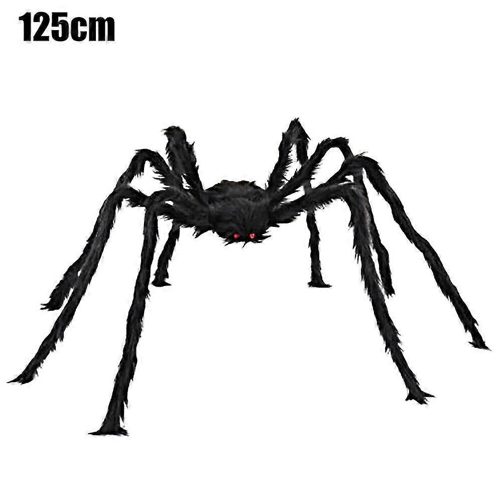 Halloween Props Large Hairy Giant Spider Haunted House Party Decor