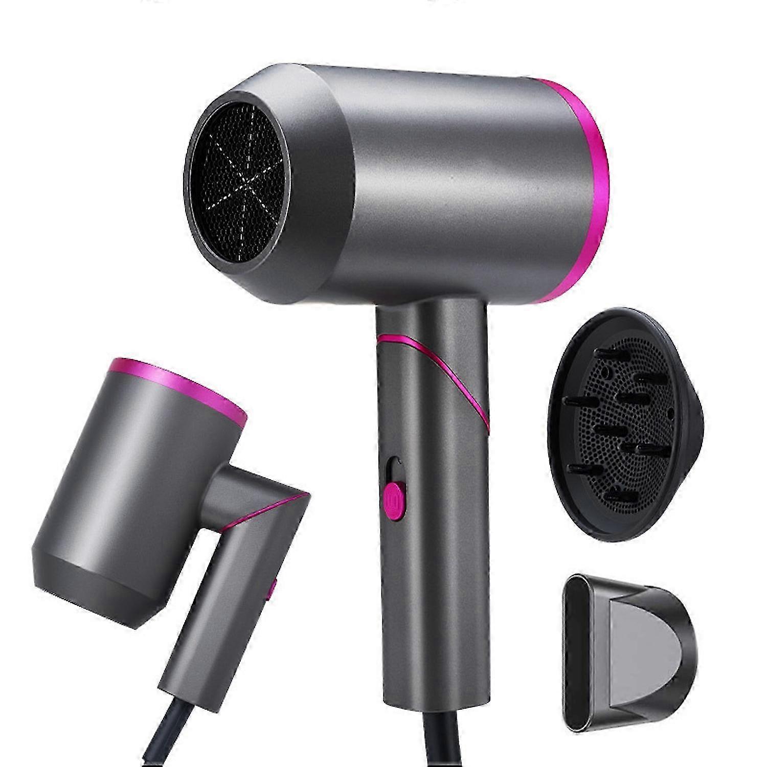 Powerful Ionic Hair Dryer with Foldable Design and Constant Temperature
