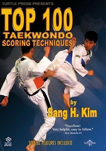 En İyi 100 Taekwondo Puanlama Teknikleri [DV DVD - Bölge 2