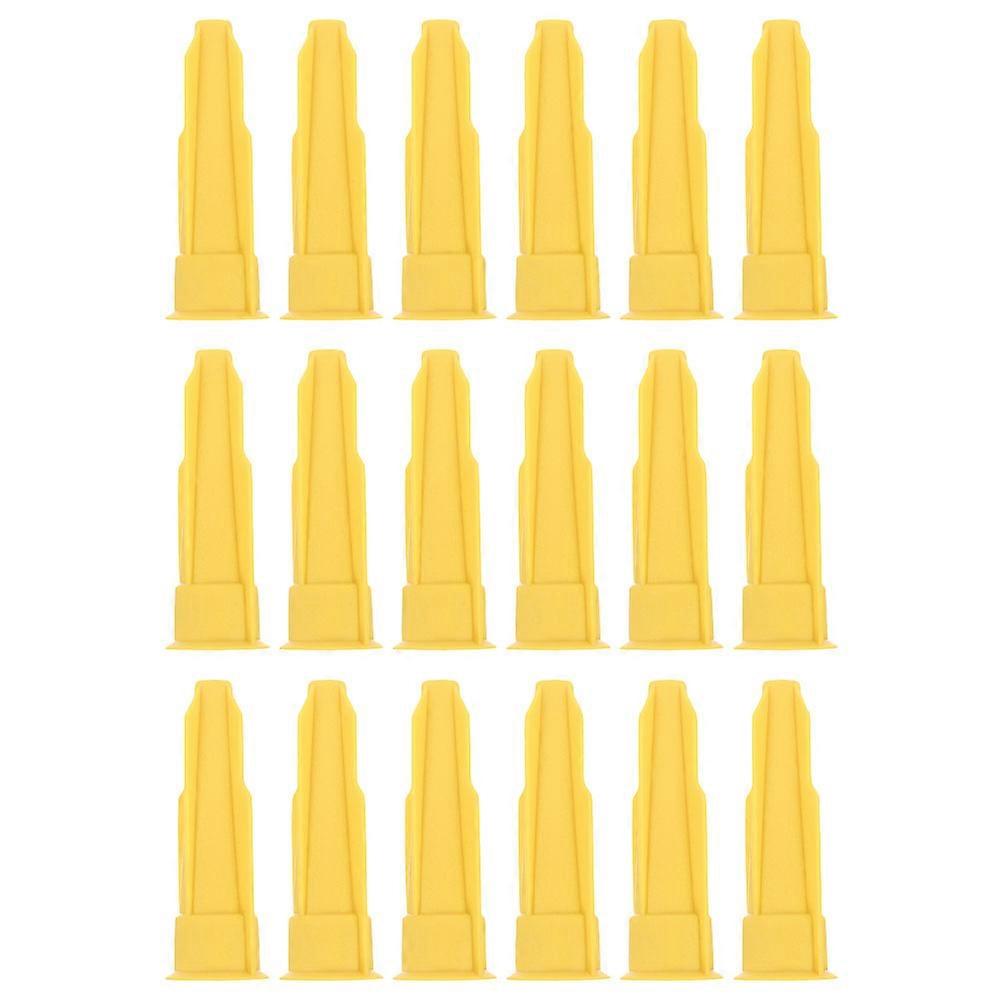 36 Pcs Caulking Sealer Nozzles Caulk Caps Caulking Tube Covers Caulking Protective Caps