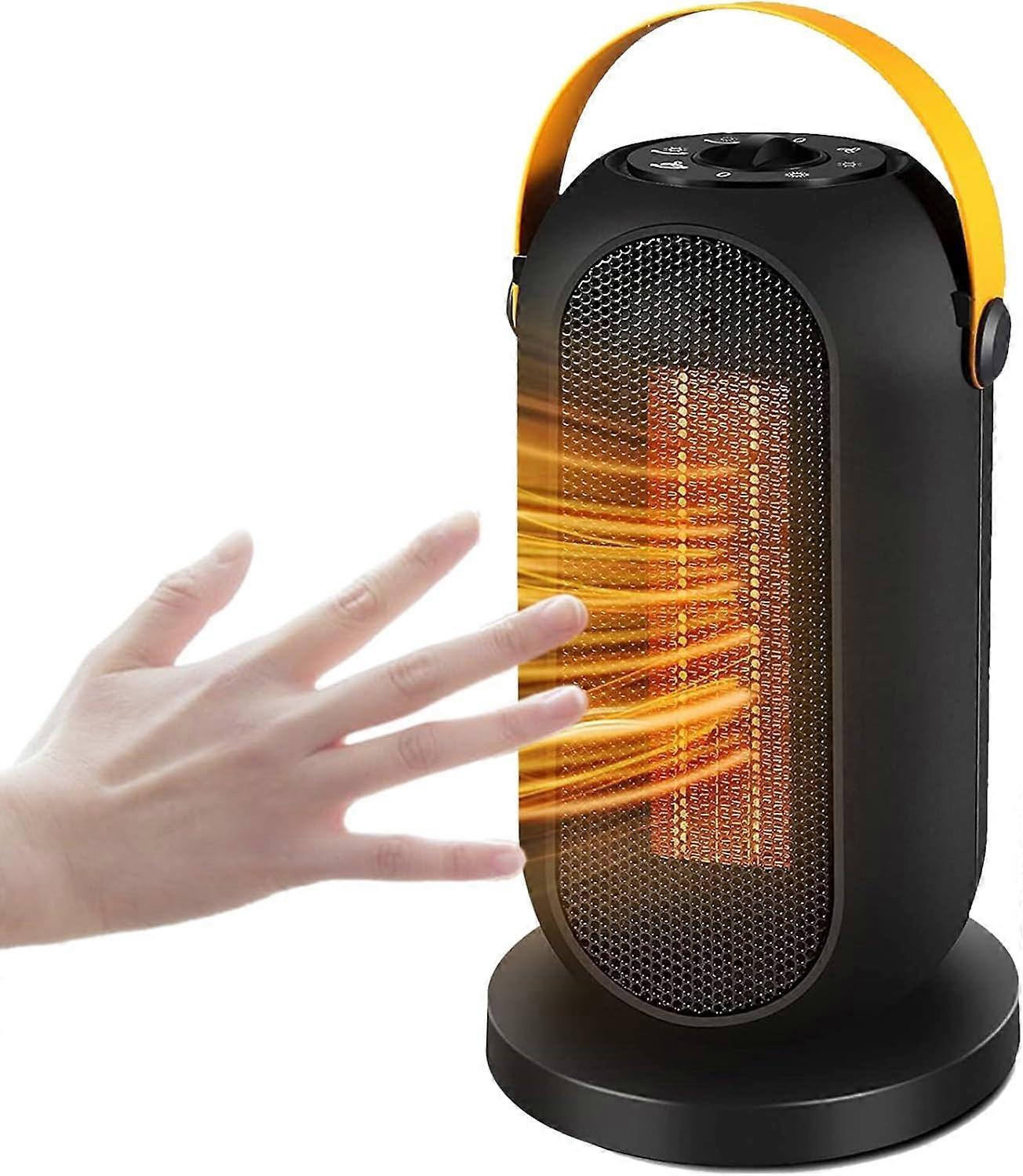 Bærbar Space Heater | 90Oscillerende elektriske ovner med timer | Rask oppvarming med 3 varmeinnstillinger