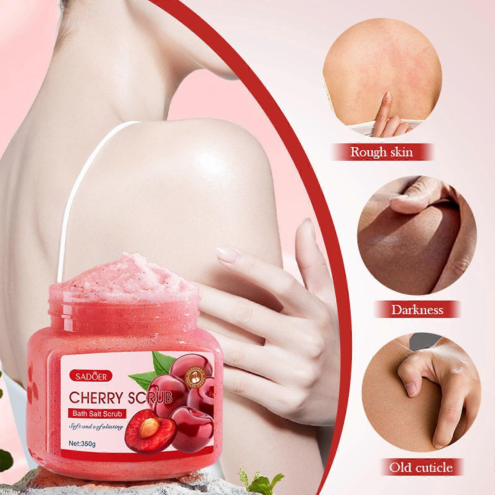 Scalp Scrub Cherries Exfoliating Clarifying Scrub Cleansing Body Scrub Cleansing Exfoliating Dead Body Scrub