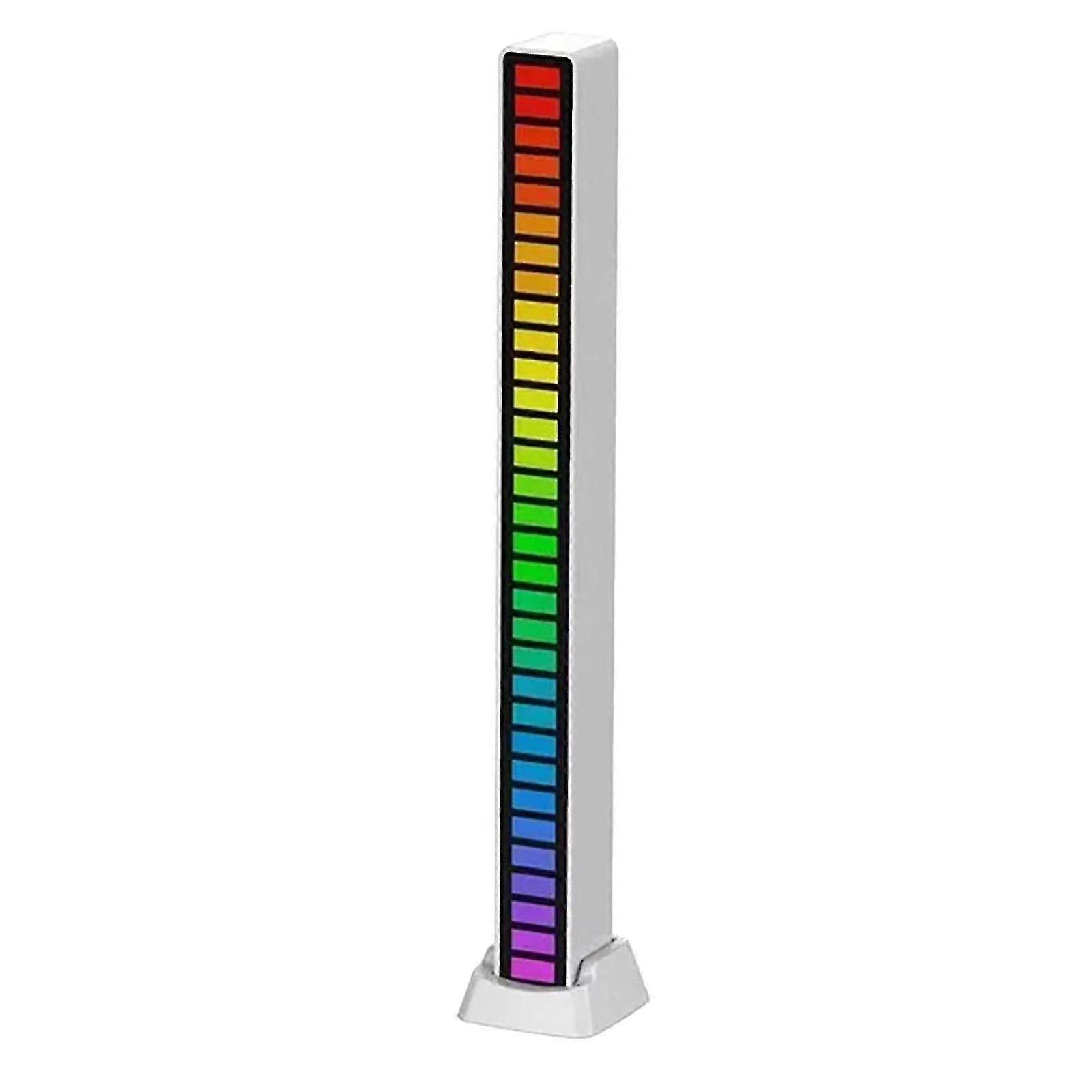 Rgb Voice Control Audio Voice Control Music Lamp Led Atmospherelight Computer Caratmosphere Led 18 Colors Pickup Light Speaker