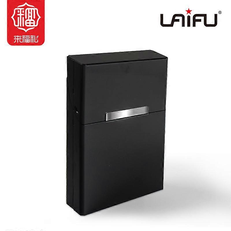 Cigarette Cases,Laifu Personality Medium Magnetic Flip Cigarette Case Aluminum Packaging Box Unisex Creative Personality Portable Cigarette Case