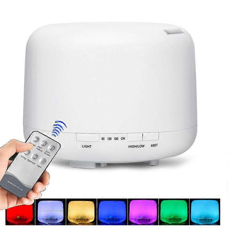 7 Color Cool USB Ultrasonic Humidifier Essential Oil Diffuser Personal Desktop Humidifier