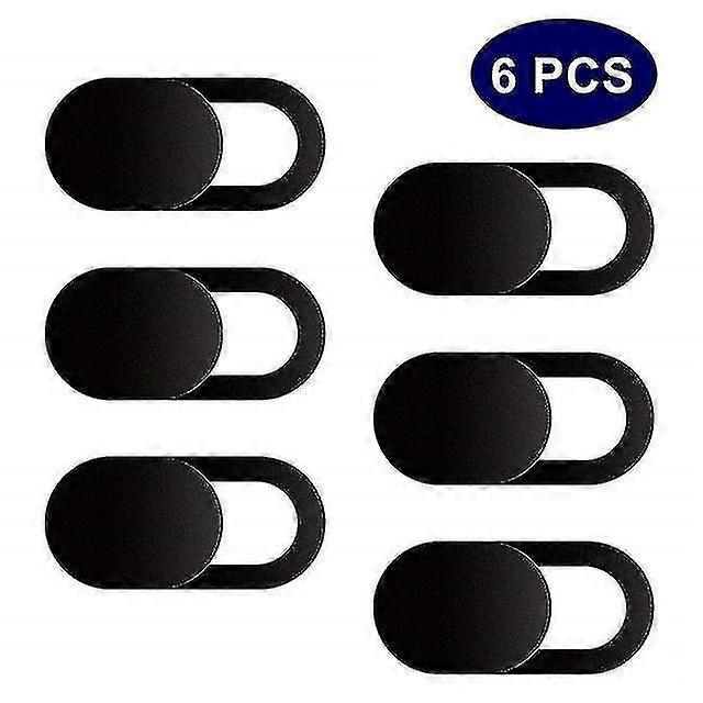 1 3 6pcs Web Cam Cover Shutter Magnet Slider Plastic Camera Cover For Pc Laptops Mobile Phone Lens Sticke 2022new
