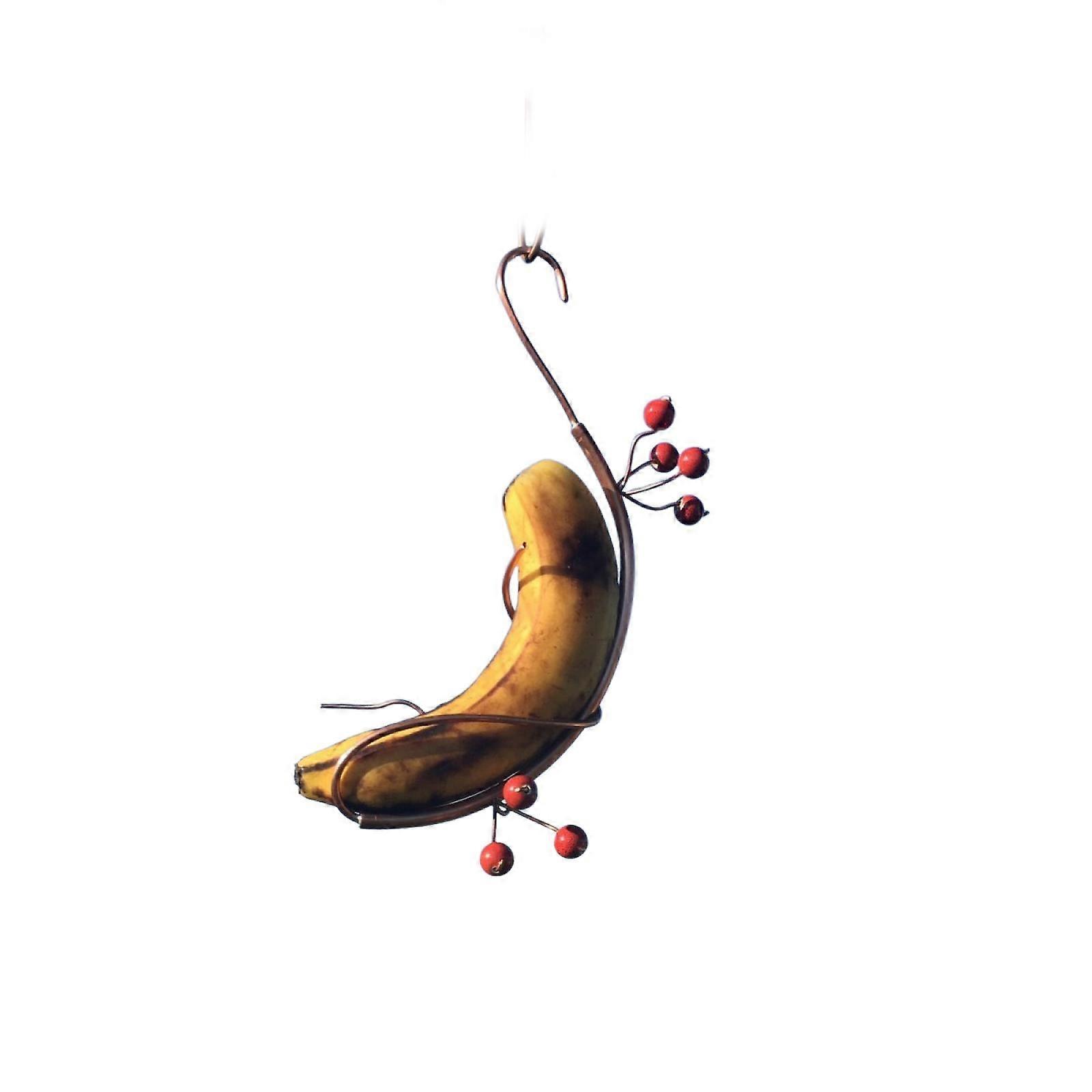 Butterfly Banana Hammock, Coppervine Sturdy Banana Holder,Mini Hanging Butterfly Banana Feeder, Ideal for Attracting Insect Butterfly to Your Residenc