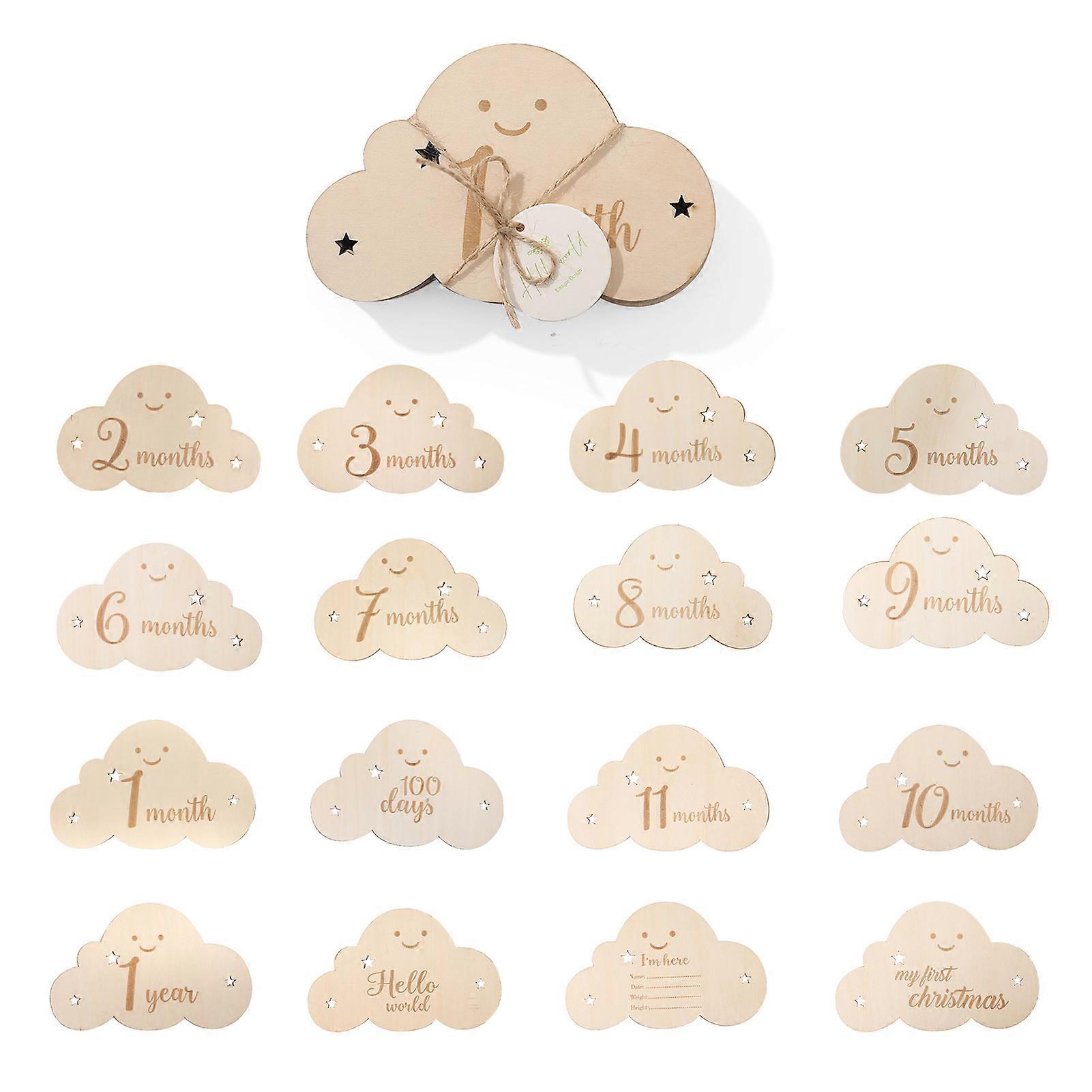 Baby Birth Commemorate Cards Toy Odorless And Safe To Use Suitable for Infant Toddler