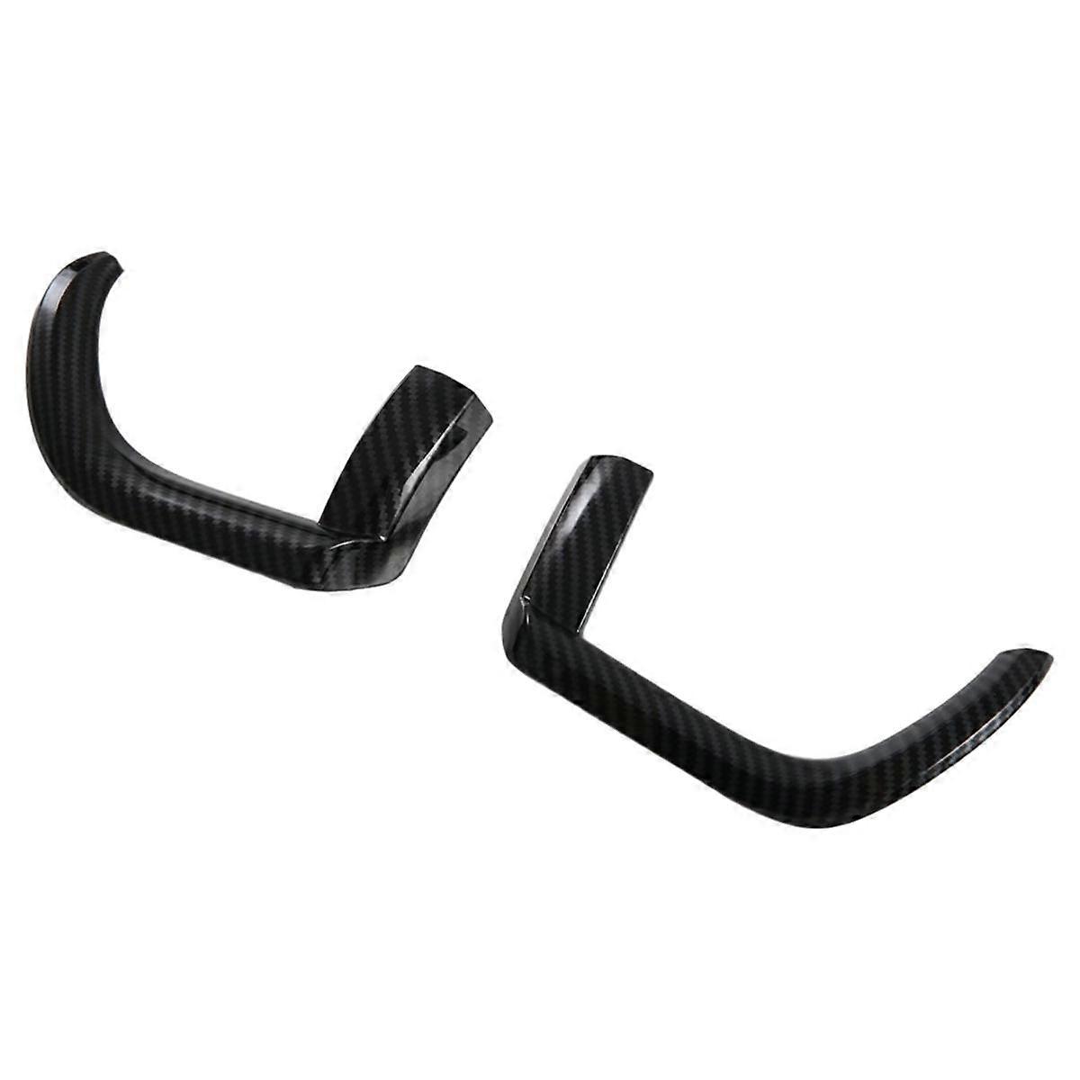 フォーチュナー2024ABSカーボンファイバーカーサイドエアアウトレットACベントカバートリムデコレーションアクセサリー用