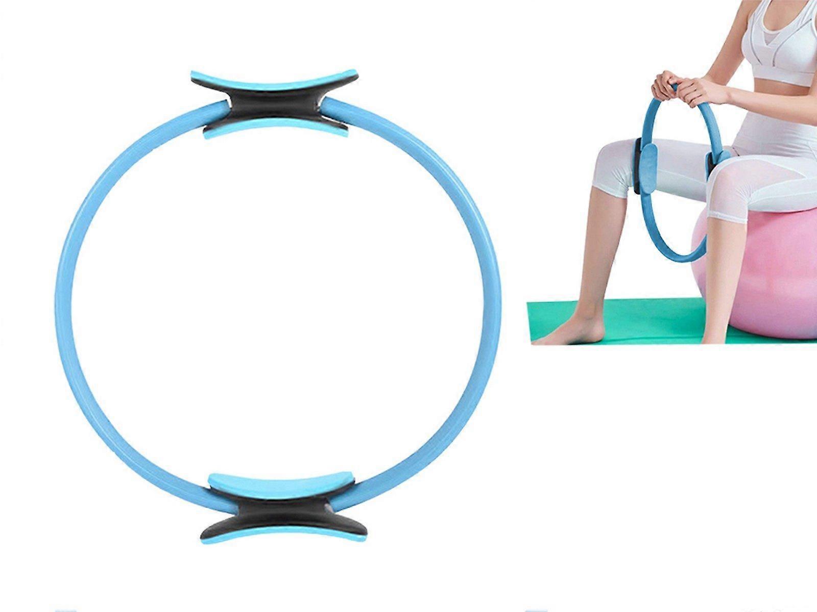 Blue Pilates Ring Resistance Training Tool Yoga Exercise Magic Circle Grip