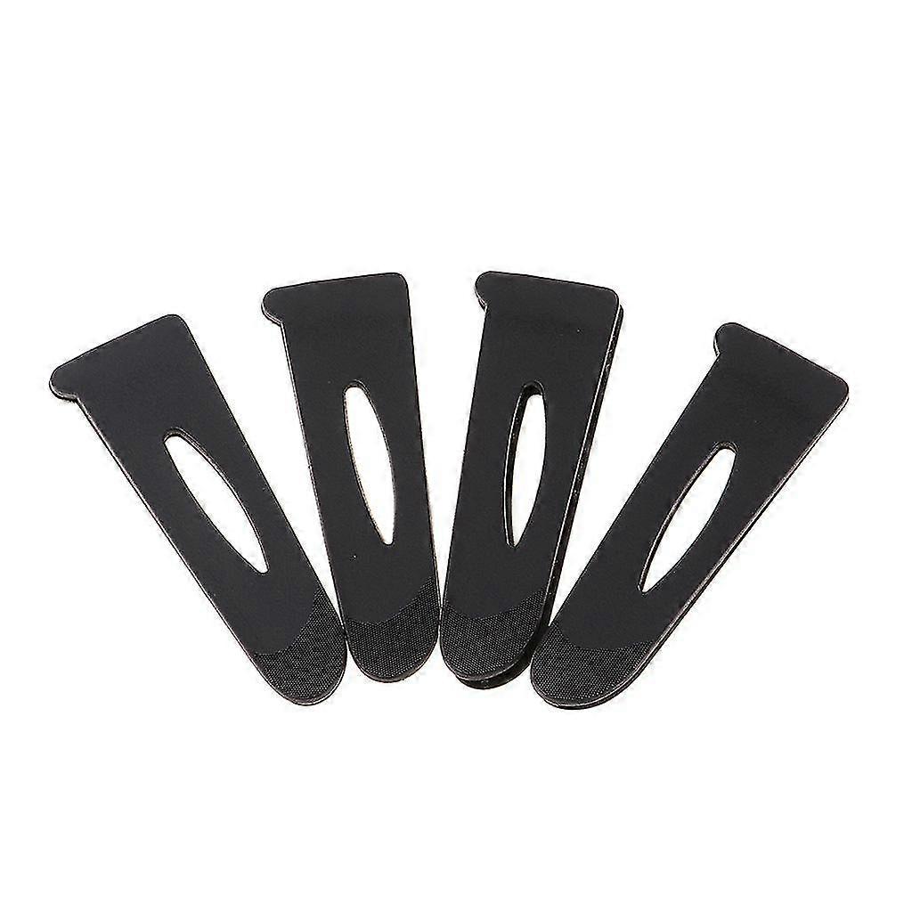 4 Pairs Adjustable Sleeve Cuff Tab Hook Loop Tape Clothing Accessories E