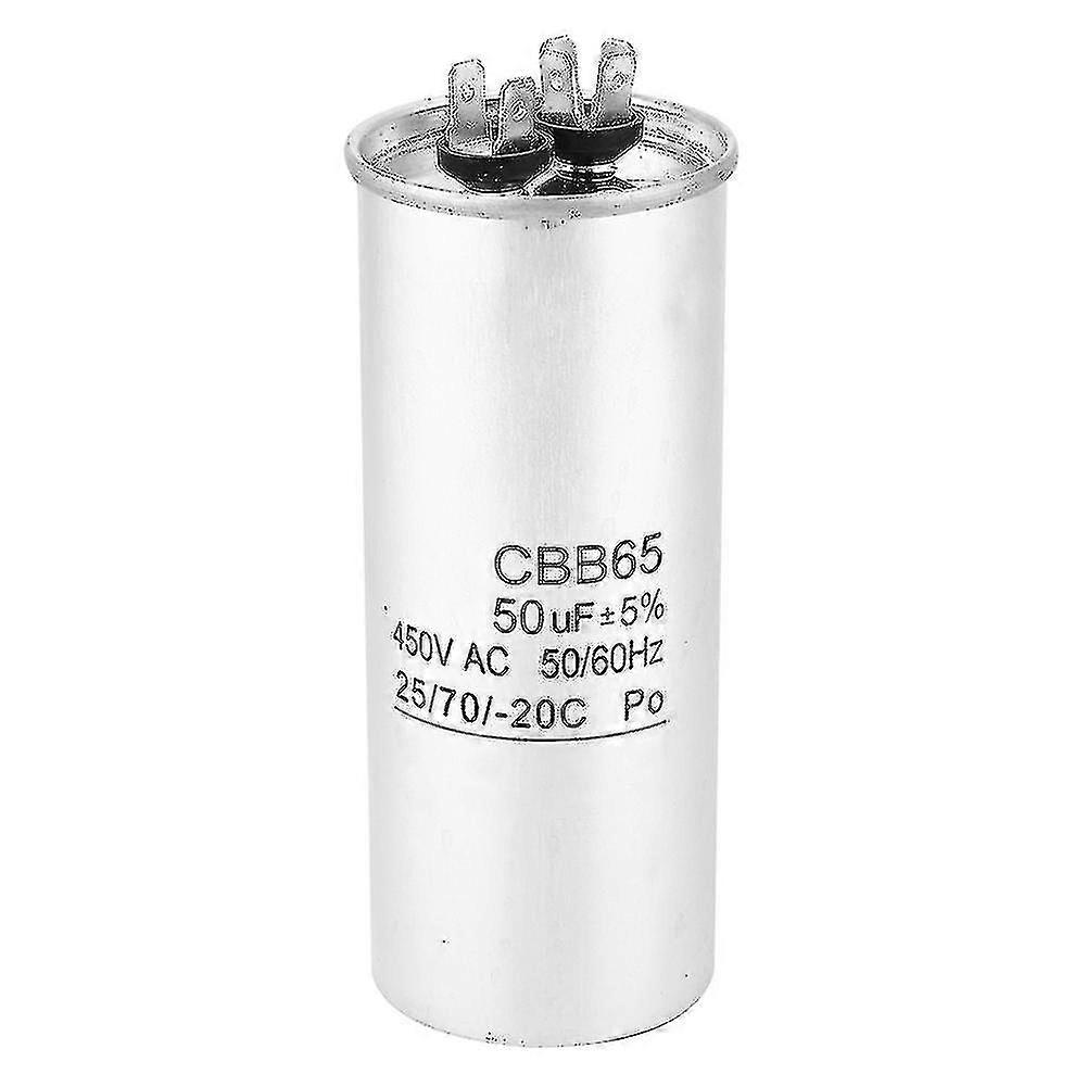 Cbb65 450v 50uf 50uf κινητήρα εκκίνησης ομοπολικό ηλεκτρολυτικό πυκνωτή για τον κλιματισμό