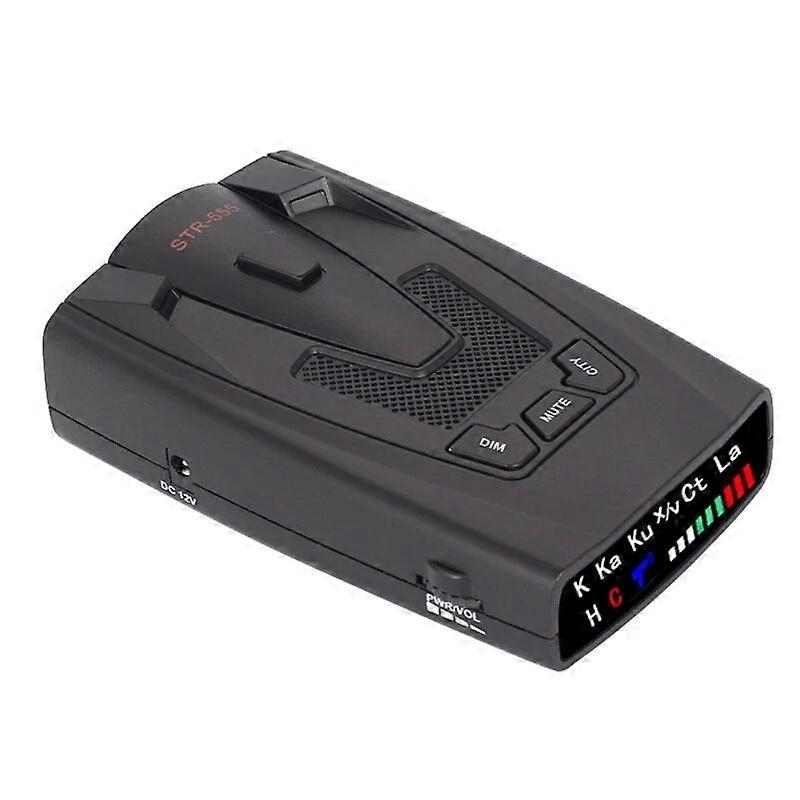 New STR555 Car Radars Detector Sensitive Vehicle Speed Alert Alarm Warning Full-Band Monitoring Radars