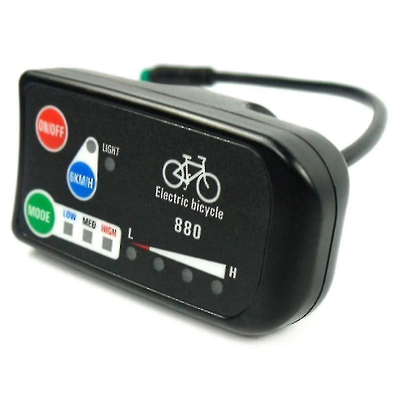 Electric Bicycle Display 36v 48v Ebike Led880 Controller For Kt