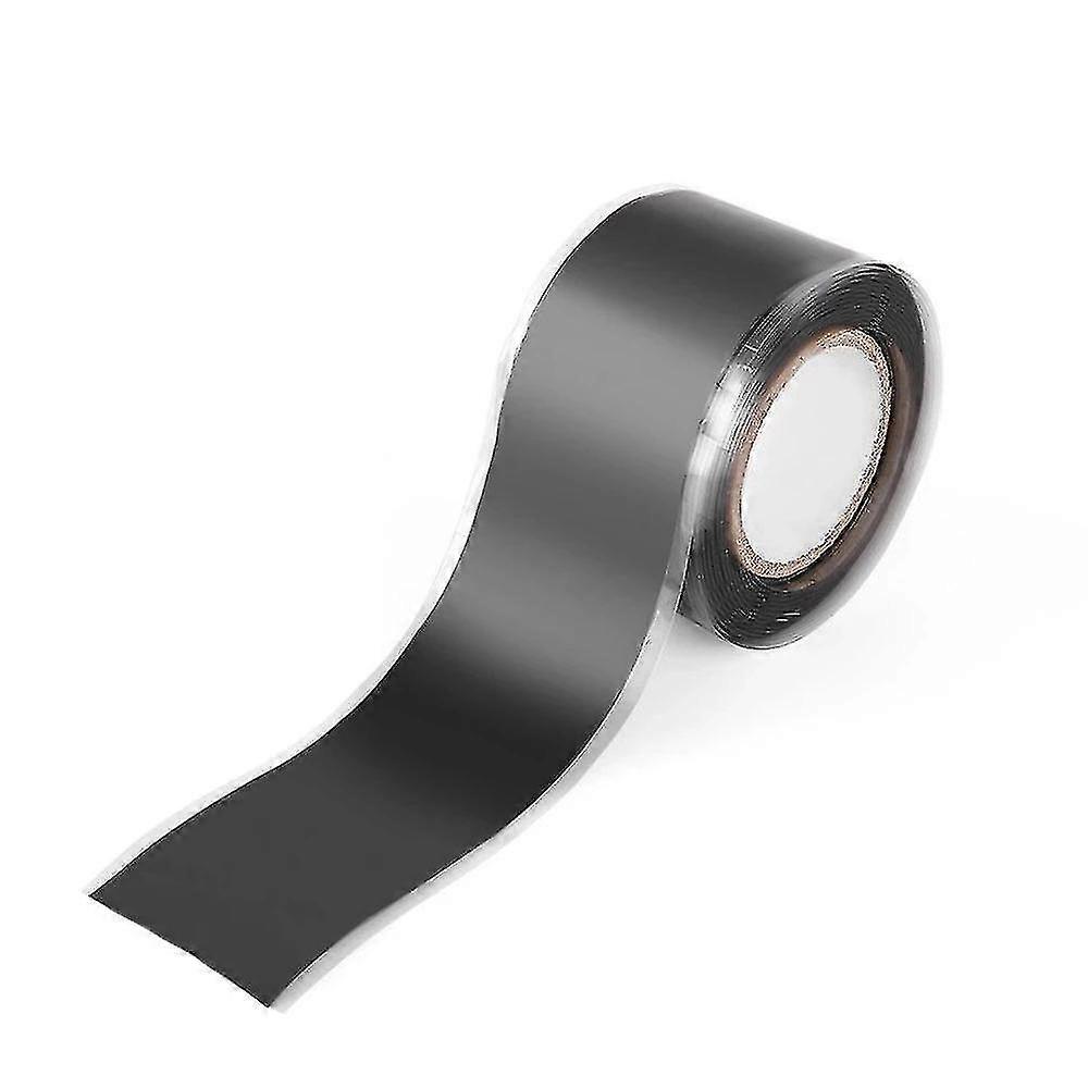 Repair Tape Self Fusing Wire Hose Bonding Rescue Performance Transparent Silicone Black Pipeline Seal Water Pipe Strong Repair