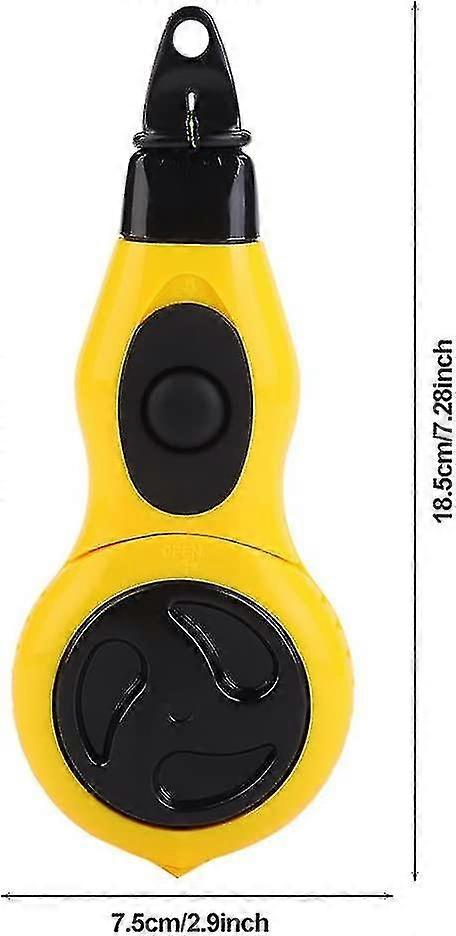 1pcs Ink Pen, 15m Chalk Recall Cord Self Recall Cord Level Instrument Tool For Woodworking