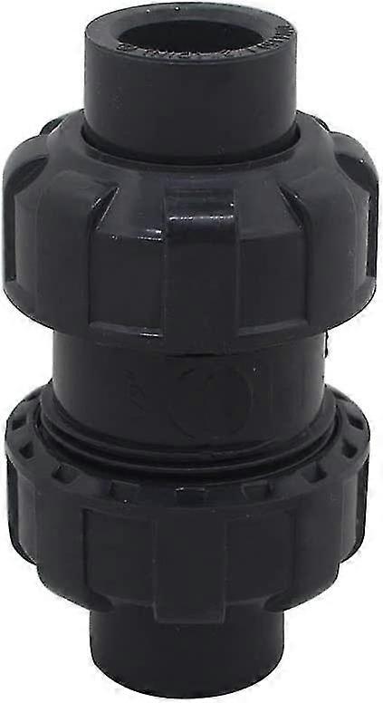 Ball Check Valve 20 25 32 40 50 63mm Swimming Pool Check Valve Anti Backflow Pvc Valve Check Valve (inner Diameter 32mm)