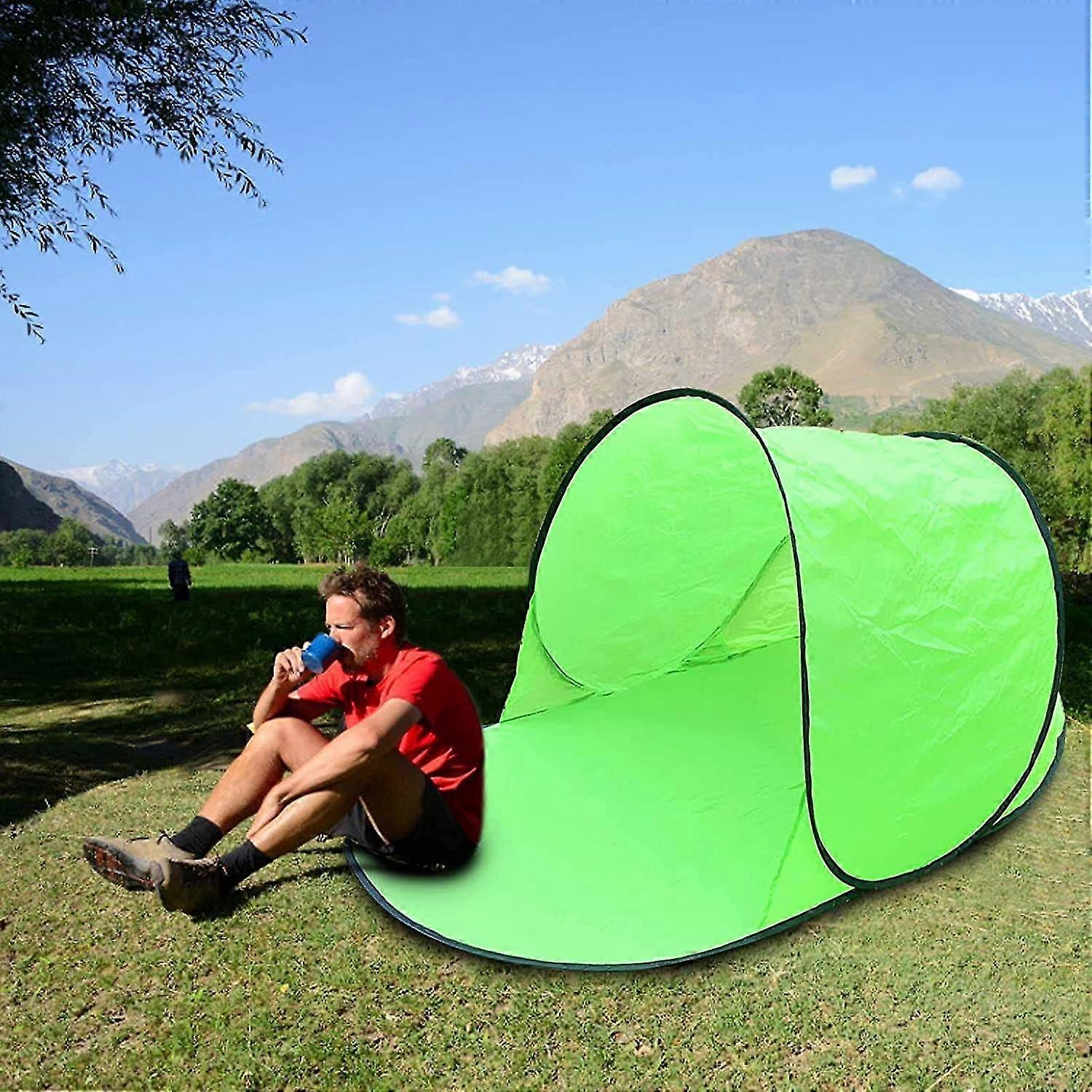 Anti Uv Beach Tent, Integrated Baby Beach Shelter, Instant Pop Up Tent With Upf 50+ Uv Sun Protection For 1 Person