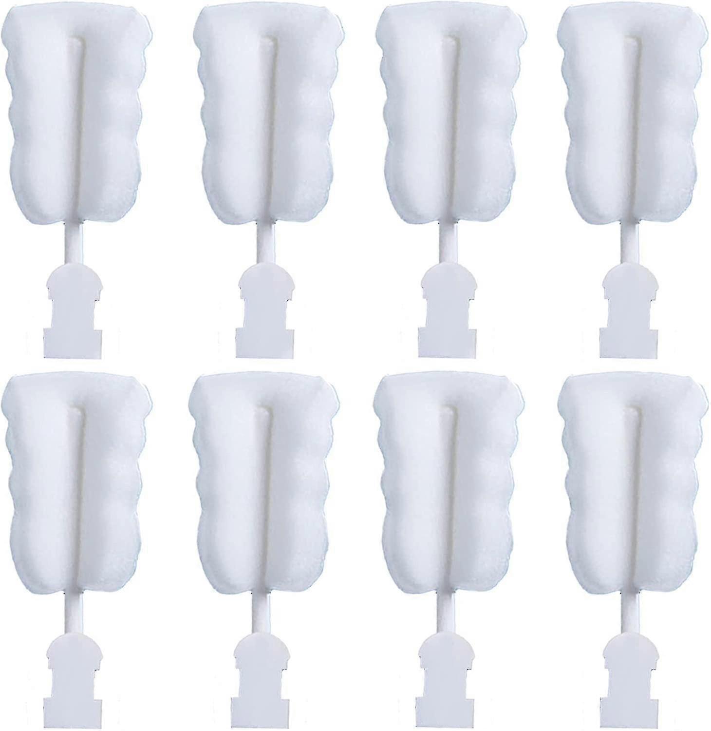 Bottle Brush Sponge Replacement Head 8 Pack Durable Soft Sponge Brush Head