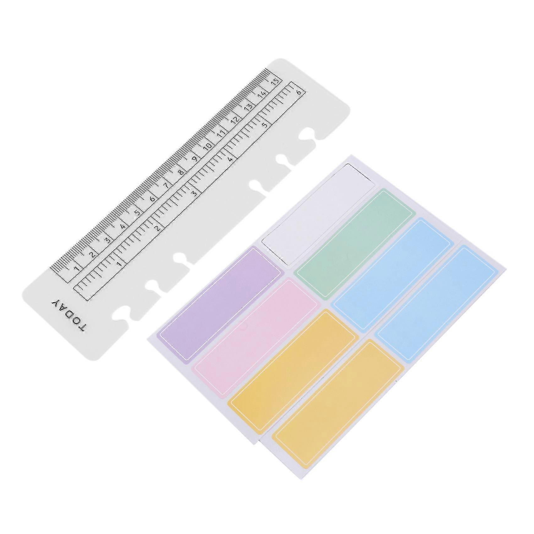 A6 Binder And 12 Transparent Envelopes, Budget Binder With Cash Envelope For Budgeting With Budget