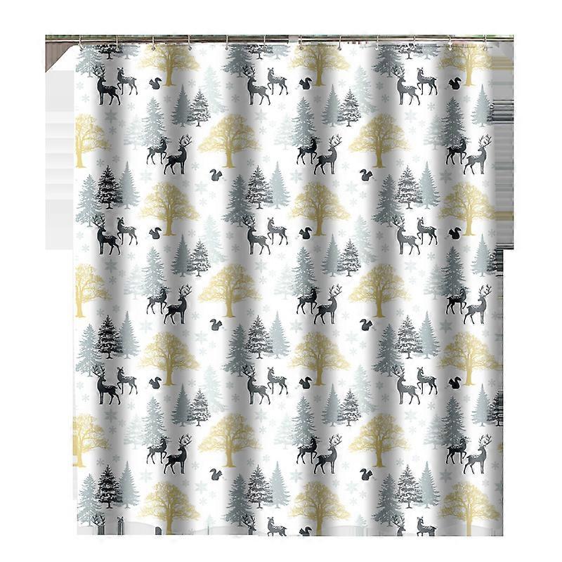 Deer Shower Curtain Sets Bathroom Theme