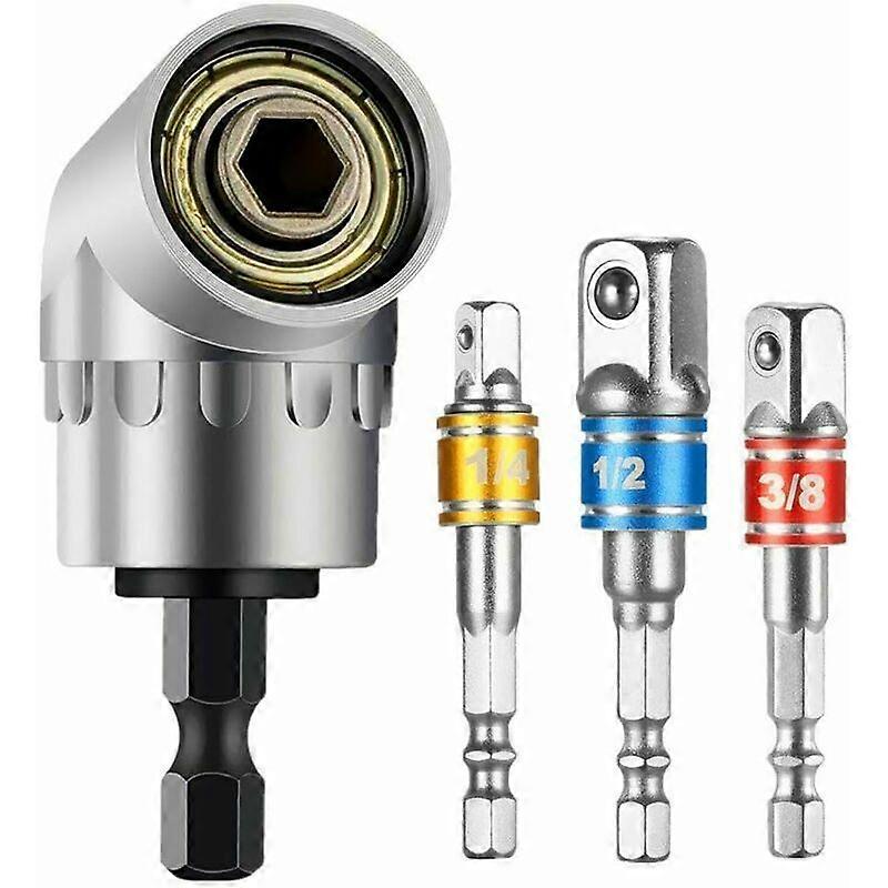 Batch Head Angle Device Universal Column Color Steel Ball Column Combination (Silver Short Tower + 3PC Silver Steel Ball Column)