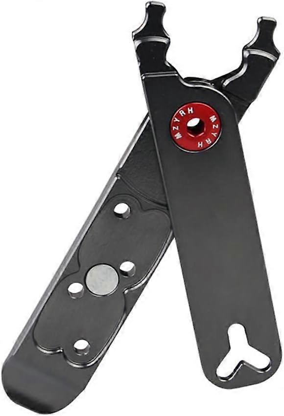 Master Link Bike Chain Pliers Tire Valve Tool 4 in 1 Function Tool, Quick Link Chain Puller Tool
