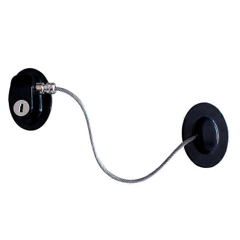 Door Lock Strong Adhesive Freezer Door Lock With Key