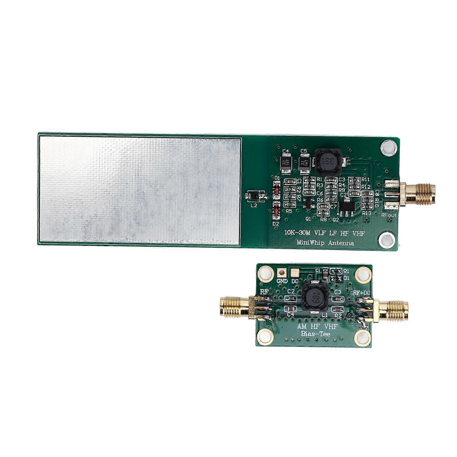 ميني سوط هوائي نشط متوسط الموجات القصيرة RTL SDR SMA ملحق رأس أنثى للراديو